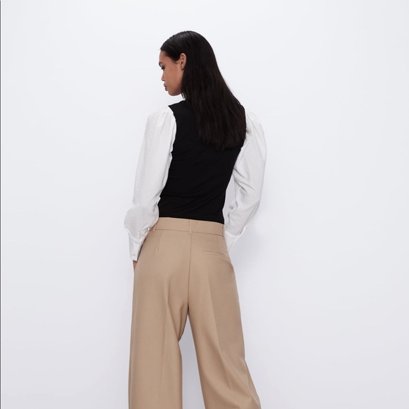 CONTRASTING TOP TRF - Picture 6 of 10